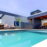 Casa de alto padrão à venda em Sousas com piscina, energia solar e 4 quartos em Campinas