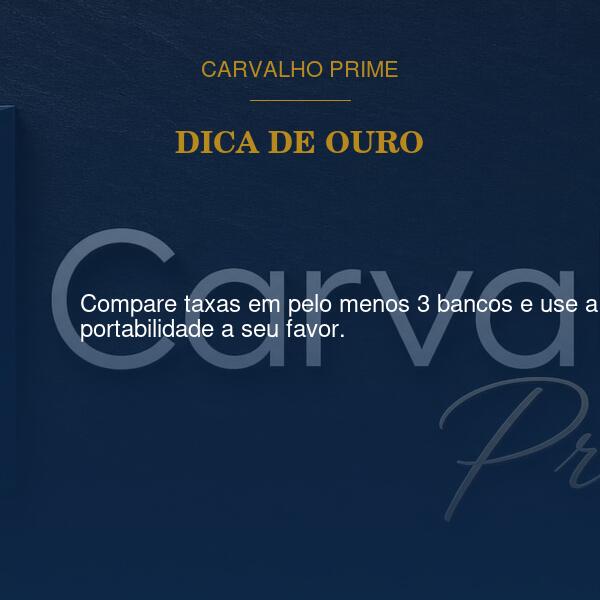 Compare taxas em pelo menos 3 bancos e use a portabilidade a seu favor.