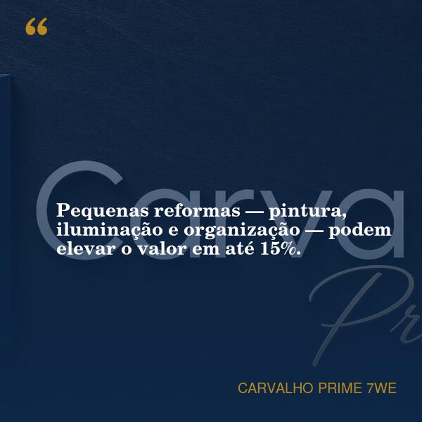 Pequenas reformas podem elevar o valor do imóvel em até 15%.